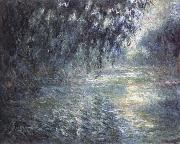 Claude Monet morning on the Seine oil